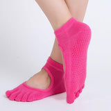 NON-SLIP YOGA SOCKS - Exercise Pack 4