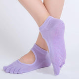 NON-SLIP YOGA SOCKS - Exercise Pack 4